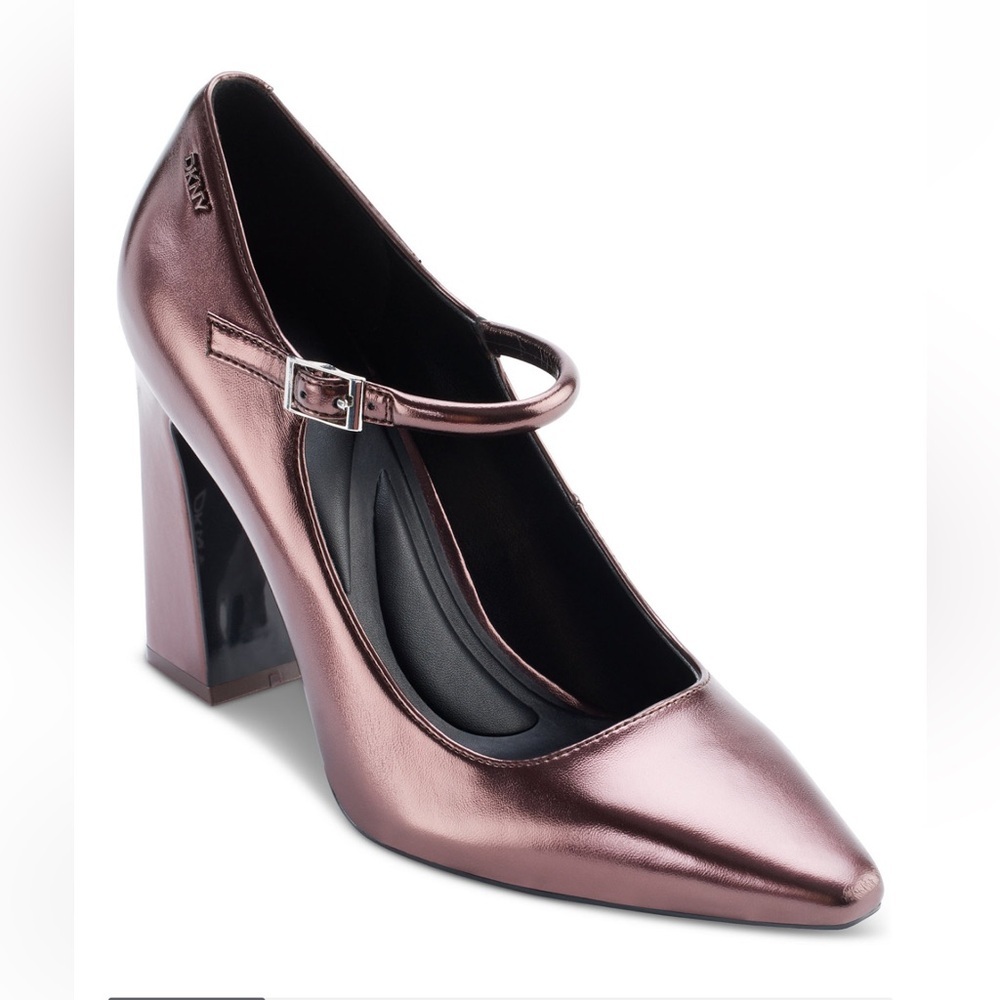 DKNY Women's Spruce Mary Jane Pumps- Antique Rose- Size 9.5M